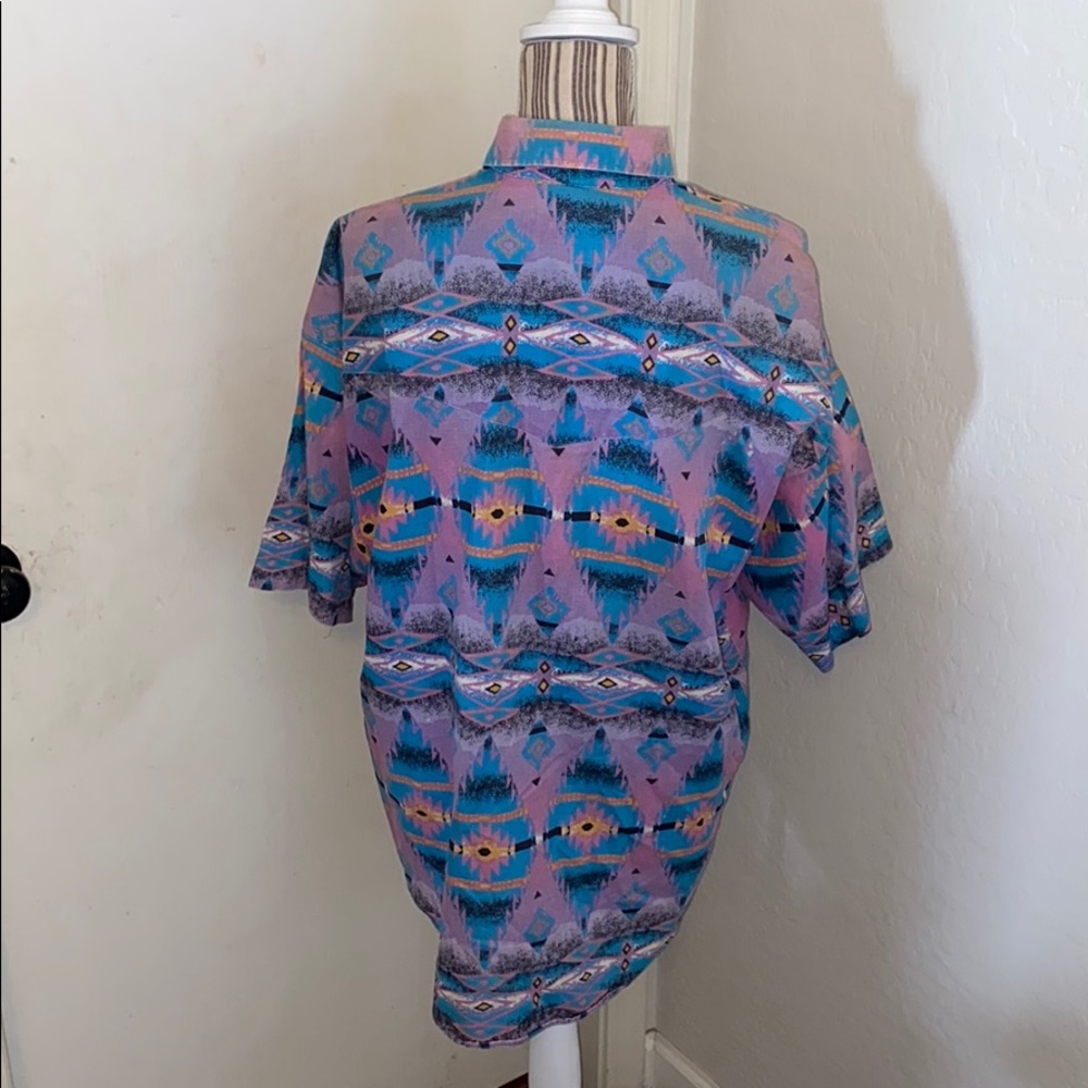 Vintage Panhandle Slim Southwestern Shirt - Picture 3 of 11
